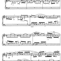 Fugue on theme by Albinoni b minor BWV 951a