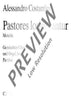 Pastores loquebantur - Score