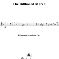 The Billboard March - Soprano Saxophone