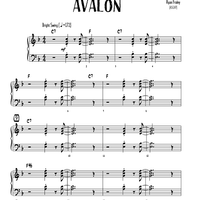 Avalon - Piano