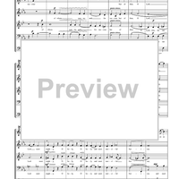 In the midst of life (2nd Funeral Sentence) - Score