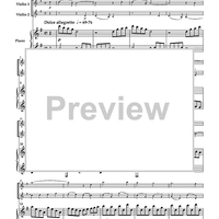 Anthems of America for Two Violins and Piano - Piano