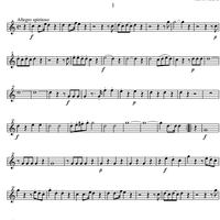 Divertimento No. 8 F Major KV213 - Horn in F 1