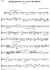 Quartet No. 3 in E-flat minor (es-moll) - Violin 1