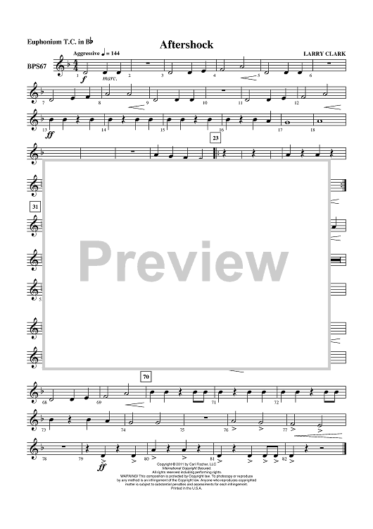 Aftershock - Euphonium TC