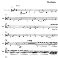 Anche i sogni danzano? - B-flat Bass Clarinet