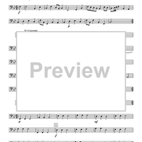 Fünffstimmigter blasender Music - Tuba