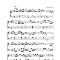 Giga, Presto) from 'La Stravaganza' Op.4