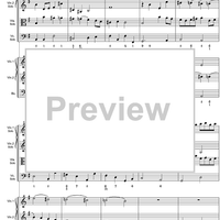 Concerto Grosso Op. 3 No. 3 - Score