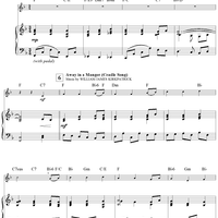 Manger Medley (Cradle Song/Away in a Manger/Silent Night) - Piano Accompaniment