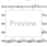 String Trio Bb Major D581A - Cello