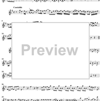 Quartet in E minor - Flute 2/Violin 2