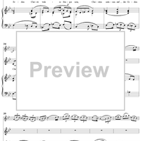 "Christen müssen auf der Erden", Aria, No. 3 from Cantata No. 44: "Sie werden euch in den Bann tun" - Piano Score