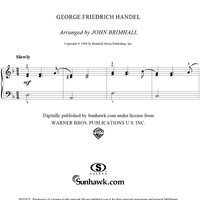 Sarabande in D Minor