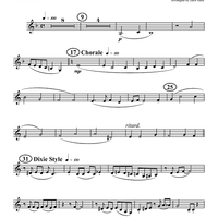 Just a Closer Walk With Thee - Clarinet 2 in B-flat