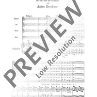 Te Deum - Vocal/piano Score