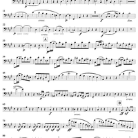 String Quintet No. 1 in A Major, Op. 18 - Cello