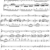 Violin Sonata No. 6 in G Major, K11 - Piano Score