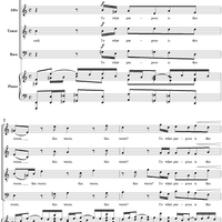 St. Matthew Passion: Part I, No. 4d, "To What Purpose Is This Waste"