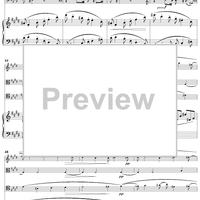 Piano Quartet No. 3 in C Minor, Movement 3 - Piano Score