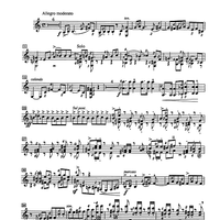 Concerto for guitar and strings - Guitar