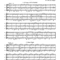 Christmas Trios, Volume 1 - Score