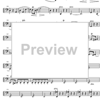 String Quintet a minor Op.91 - Cello