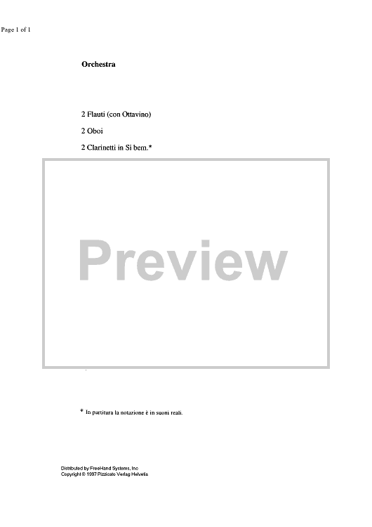 Variazioni su un tema di Prokofiev - Notes