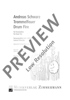 Drum Fire - Score and Parts