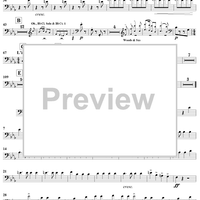First Suite in E-flat, Op. 28a - Trombone 1