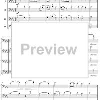 Trios and Quartets for Double Basses, Volume I