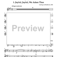 Ten Easy Hymns for Violin and Piano