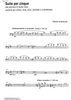 Suite per cinque - Double Bass