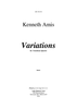 Variations - Introductory Notes