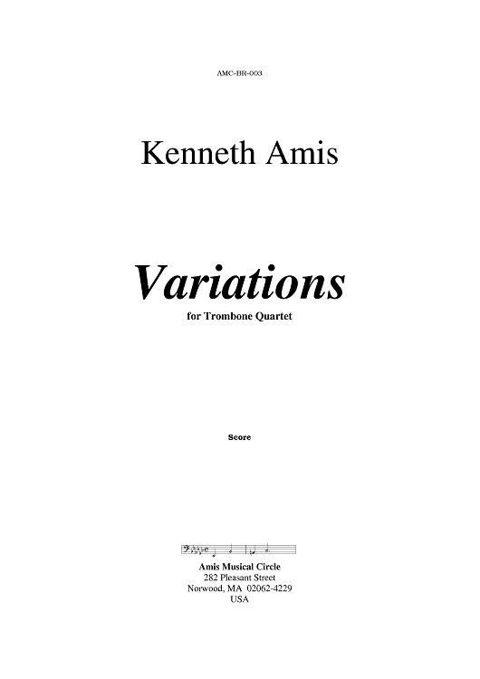 Variations - Introductory Notes