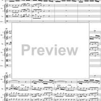 Orchestral Suite No. 1 in C Major - Score