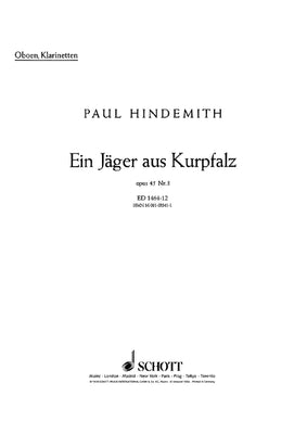 Ein Jäger aus Kurpfalz - Oboe/clarinet