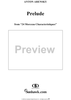 Prelude, No. 1 from "Twenty Four Morceau Characteristiques", Op. 36