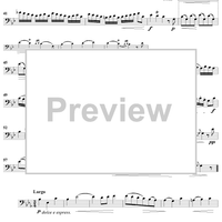 Cello Sonata in G Minor - Cello