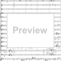 Messiah, no. 17: Glory to God - Full Score