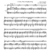 Three Hymns - Piano Score