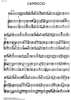 Capriccio - Score