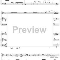 Sonata in D Major, Op. 91, No. 1 - Piano Score