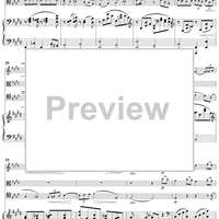 Piano Quartet No. 3 in C Minor, Movement 3 - Piano Score