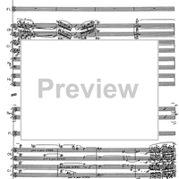 Concerto for flute, wind instruments and percussion - Score