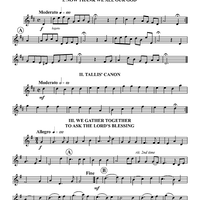 Thanksgiving for Flutes - Alto Flute