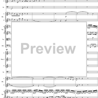 Orchestral Suite No. 3 in D Major - Score