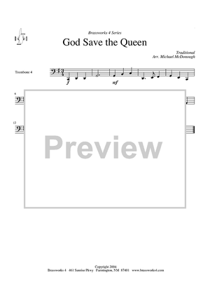 God Save the Queen - Trombone 4