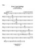 Four Carol Settings - Tuba