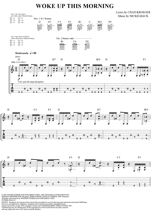 Woke Up This Morning